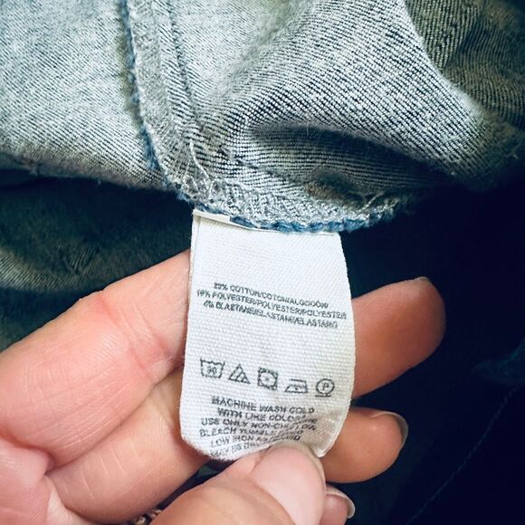 Free People Ultra High Rise Dark Wash Pull On Skinny Stretch Jeans - Picture 7 of 10